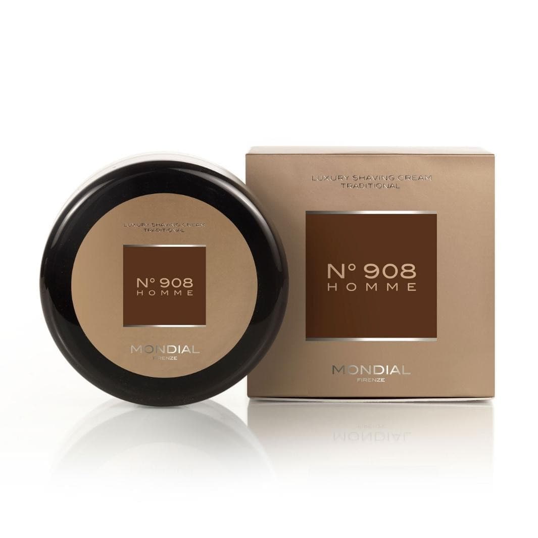 'No. 908 Homme' Solid Shaving Cream in Plexi Jar 150ml.