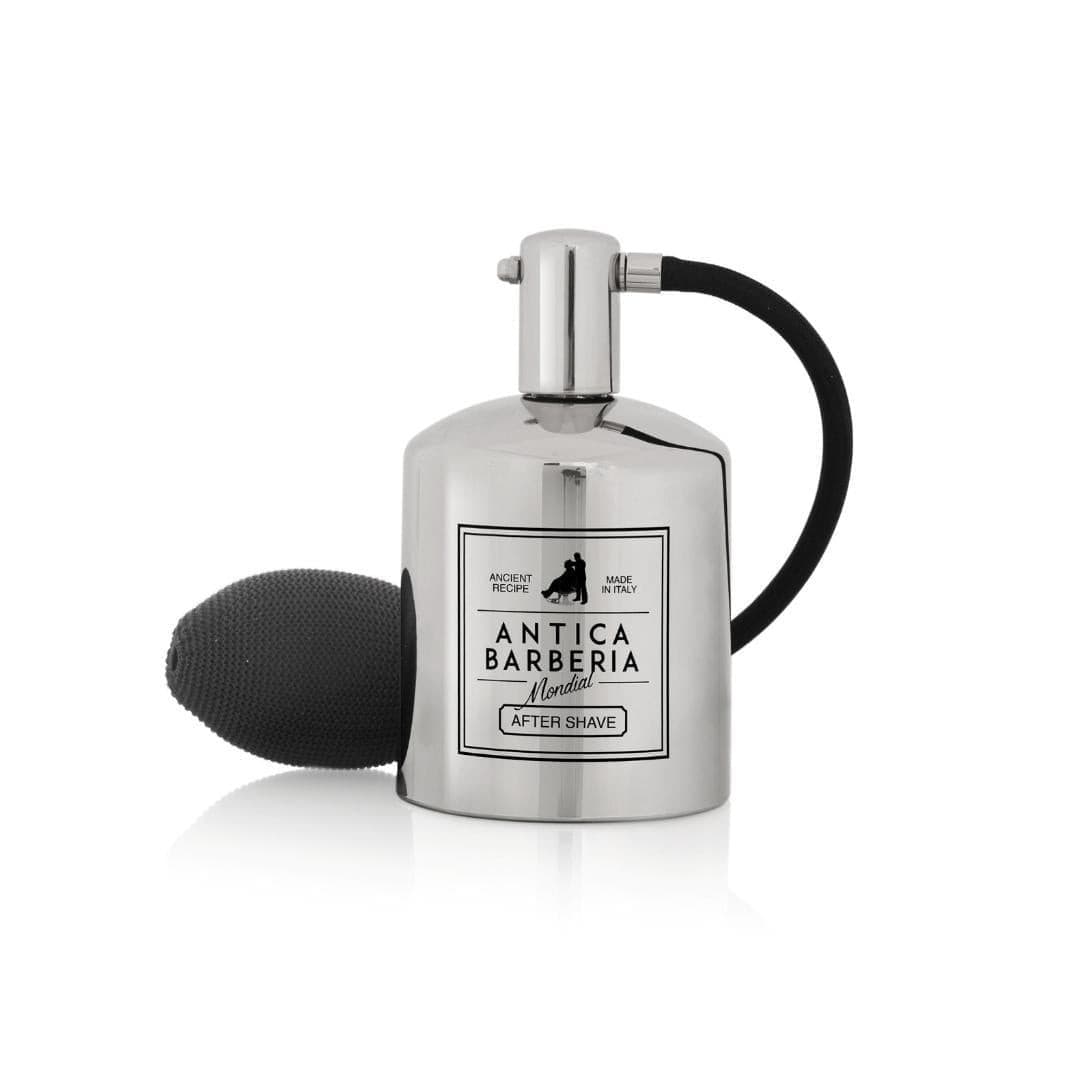 Antica Barberia Mondial Chrome Fragrance Aftershave EU Atomizer – 1908 Mondial in Shaving