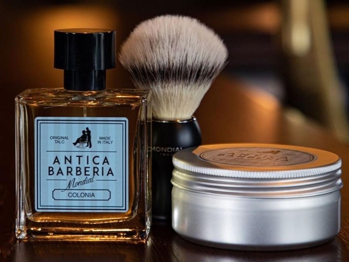 Antica Barberia Mondial Aftershave Mondial EU 1908 in Fragrance Atomizer – Shaving Chrome