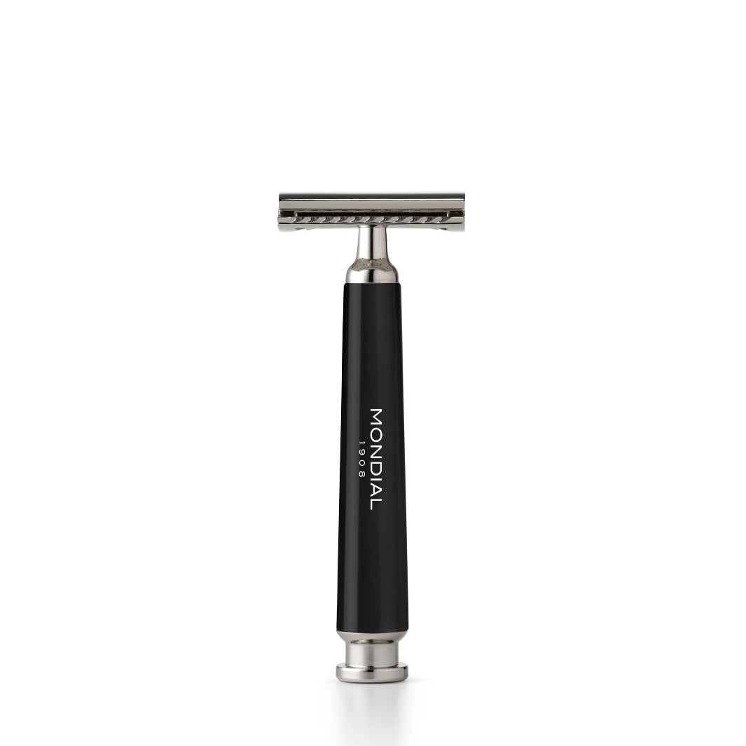 Resin Razor Forza Safety Razor in Black Resin