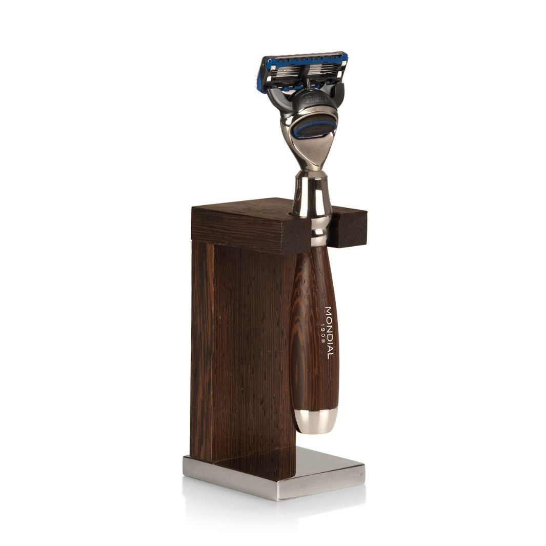 'Prestige' Wengé Wood Razor Stand.