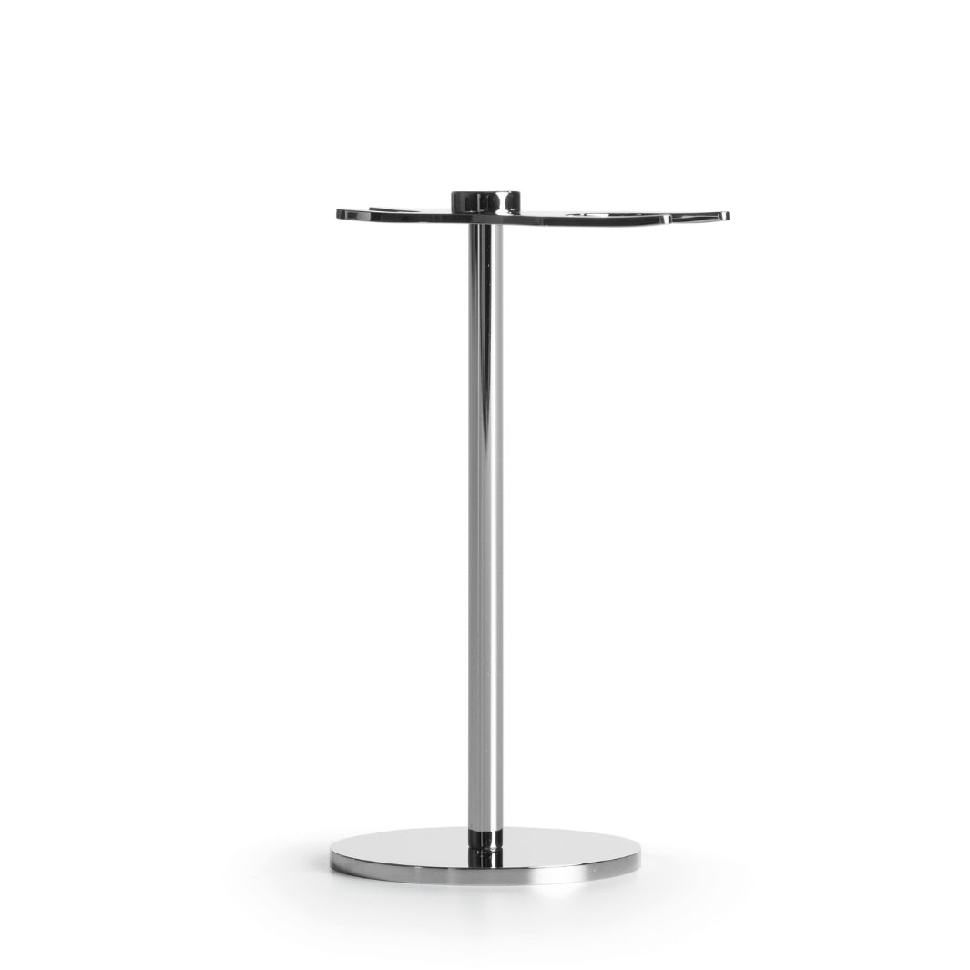 Forza 'T' Chrome Razor and Brush Stand