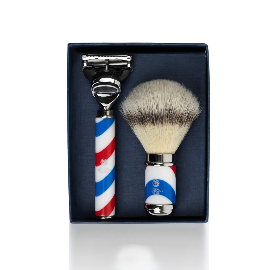 'Barbiere' Special Collection Brush & Razor Set