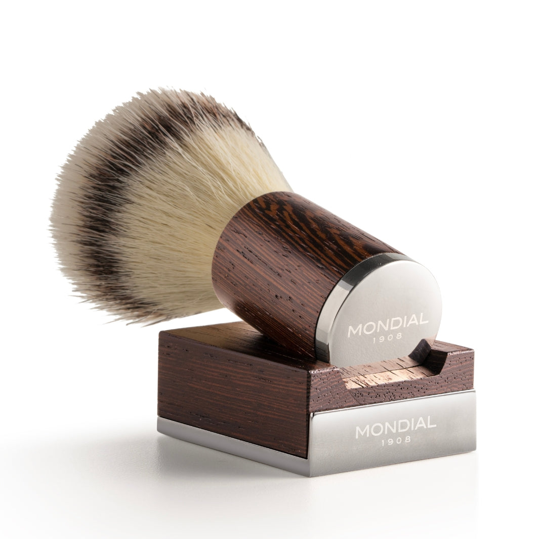 Mythos Wengé Wood Brush with EcoSilvertip Synthetic