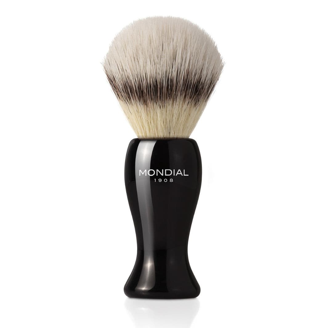 Bolton Black Resin Brush with EcoSilvertip Synthetic: L.