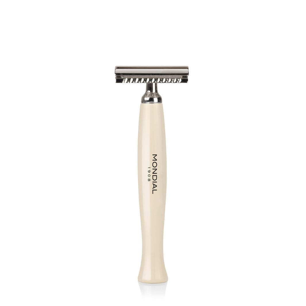 Baylis Safety Razor with Handle in Ivory Resin