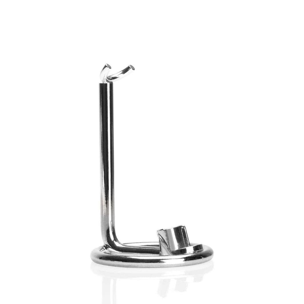 Vertical Razor Stand in Chrome Finish | Mondial 1908